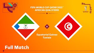 Equatorial Guinea v Tunisia  FIFA World Cup Qatar 2022 Qualifier  Full Match [upl. by Washington]