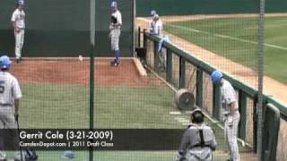 Gerrit Cole 3212009 Bullpen [upl. by Waylen841]