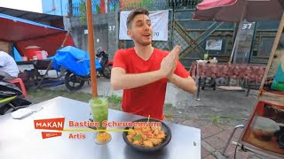 Bastien Scheunemann Jajan Tahu Gejrot Cepot  MAKAN RECEH 230621 [upl. by Akemrehs641]