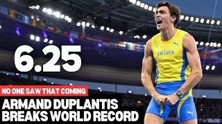 Armand Duplantis SHATTERS World Record with JawDropping Pole Vault at the Olympics Mondo Duplantis [upl. by Ydnir]