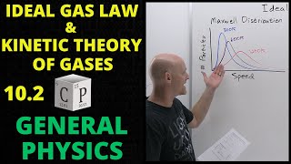 102 Ideal Gas Law and Kinetic Theory of Gases  General Physics [upl. by Toddy]