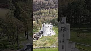 Cinematic  Spring Flowers at Braemar Castle Aberdeenshire Scotland  DJI AIR3 4K  SHORT drone [upl. by Hy]