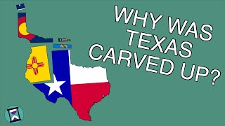 Why was Texas divided after it joined the USA Short Animated Documentary [upl. by Lacy]