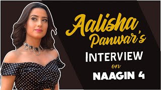 Aalisha Panwar’s Interview on Naagin 4 Rashami Desai amp Lots More  SpotboyE [upl. by Enibas]