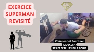 Comment muscler la gouttière dorsale Lower Back [upl. by Naes]