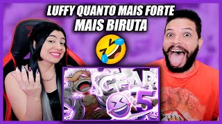 GEAR 5 😂  ZUEIRA ANIME  Akachi BR REACT [upl. by Ecirehc857]