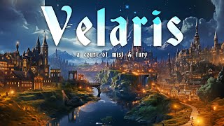 Ambient Velaris  Cozy Night in the City of Starlight  A Court of Thorns and Roses [upl. by Herman]