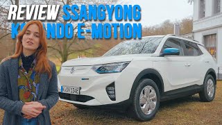 SsangYong Korando eMotion PREVIEW  Eerste elektrisch model van SsangYong getest 2021 [upl. by Enawtna454]