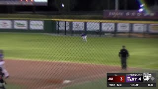 Cajuns baseball edges out Northwestern State 118 [upl. by Atiuqes673]