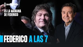 Federico a las 7 Victoria contundente de MIlei en Argentina [upl. by Medardas]