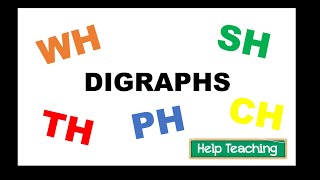 Digraphs WH SH TH PH CH  Phonics Song for Kids [upl. by Milas]