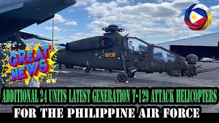 Additional 24 Units Latest Generation T129 Attack Helicopters for the Philippine Air Force [upl. by Odraleba455]