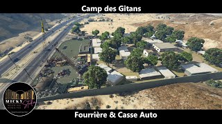 FIVEM MLO Camp des Gitans MAPPING GTA5 Fourrière amp casse auto [upl. by Egidius]