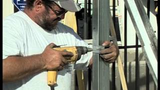 Metal Building Installation Step 13 Girts amp Hat Channel [upl. by Dinin]