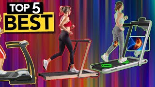 TOP 5 Best Folding Treadmill for small spaces  2024 Buyers Guide [upl. by Tyrrell]