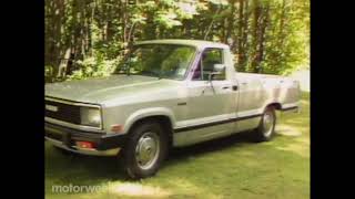 MW 1982 Mazda B2200 Diesel PickUp Road Test  Retro Review [upl. by Idmann]