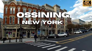 Driving Ossining New York 4K [upl. by Bernadine]