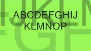 ABCD  The Alphabet Songwmv [upl. by Annawak]