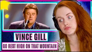 Vocal Coach reacts to Vince Gill Alison Krauss Ricky Skaggs – Go Rest High On That Mountain Live [upl. by Lamb]