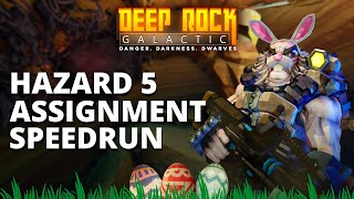 Speedrunning The Great Egg Hunt 2024  HAZARD 5 [upl. by Barger]