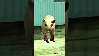 Encontre un Cerdo exe en gta san andreas y esto sucedio viral gta parati creepy short pig [upl. by Natica]