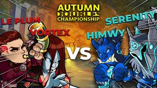 himwySerenity VS Le PlumVortex GRAND FINAL  Brawlhalla Autumn Doubles Championship [upl. by Ycart955]