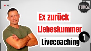 Ex zurück  Liebeskummer  Livecoaching  Realtalk Teil 1 [upl. by Sigsmond844]