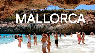 CALÓ des MORÓ 🇪🇦The PARADISE of MALLORCA island 🌴 Spain 2024 4K [upl. by Yna]