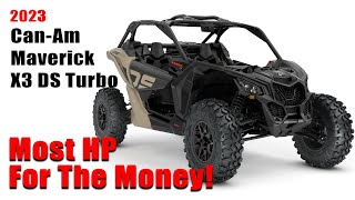 2023 Can Am Maverick X3 DS Turbo First Look Review The Most Powerful SXS For the Money [upl. by Bradly]