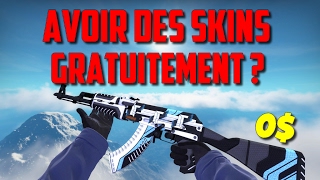 PEUTON VRAIMENT AVOIR DES SKINS CSGO GRATUITEMENT [upl. by Arytal]