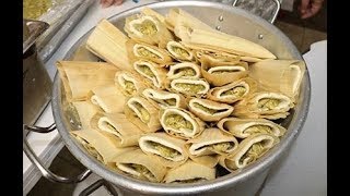 🫔 🫔🫔🫔TAMALES DE POLLO EN SALSA VERDE 😍🫔 TE ENCANTARAN😋 🇲🇽🇲🇽🇲🇽🇲🇽 la masa queda PERFECTA 👌 [upl. by Fein955]