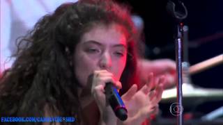 Lorde Live  Lollapalooza Brasil 2014  Royals [upl. by Naynek]