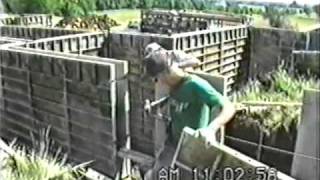 Concrete Foundation Construction Using Aluminum Concrete Forms [upl. by Rodgiva]