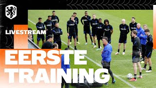 Training van het Nederlands elftal 🔶 [upl. by Eduard]