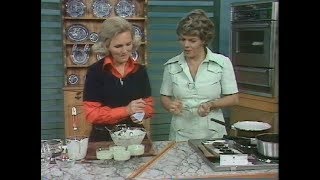 Mary Berry  Cooking Retro Style  How to make a Gooseberry Fool  Good Afternoon  1975 [upl. by Nylloc468]