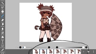 Ibis paint new animation update‼️ [upl. by Ettigdirb]