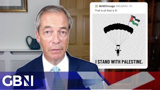 Black Lives Matter is corrupt and rotten to the core  Nigel Farage on BLM supporting Hamas [upl. by Annoiek]