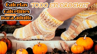 🧦🌟 Descubre Patrón Único para Tejer Calcetines Divertidos a Crochet Tendencia del Momento🧶 parte 2 [upl. by Eohce]