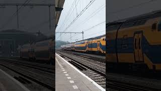 VIRMm 9413 komt te Geldermalsen en vertrekt als IC naar Utrecht Centraal [upl. by Mcdermott749]