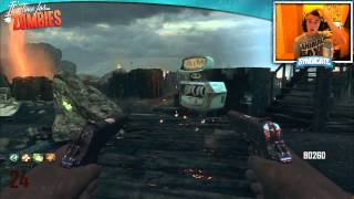 Black Ops 2 Zombies Nuketown Round 36 GameplayTutorial wSyndicate [upl. by Sset]