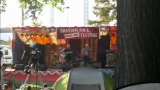 Rick Neufeld  Moody Manitoba Morning Live Brandon Folk Music and Art Festival 2012 [upl. by Ahsieker]