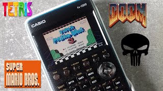 5 Exciting Games for your Calculator Spiele für euren Taschenrechner Gaming on the Casio fxCG50 [upl. by Junji]