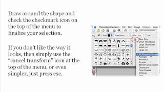 How To Use The Adobe Elements Cookie Cutter Tool [upl. by Ad]