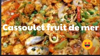 Cassoulet fruit de mer rapide à ne pas rat [upl. by Nelav]