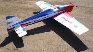 SWEET Venus 40 RC Pattern Plane [upl. by Launame]