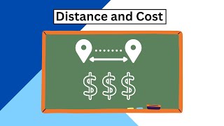 GED Math Lesson 15 Distance and Cost [upl. by Enitsirhk]