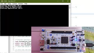 STM32F7 ARM Cortex M7 Bootloader Tutorial Part 3  Writing Simple STM32 Bootloader [upl. by Dalila]