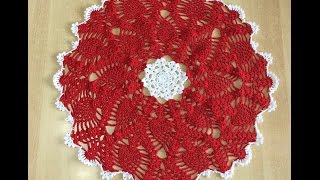 Tuto nappe au crochet spécial gaucher 12 [upl. by Ttegirb]