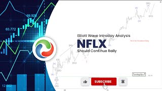 Elliott Wave Intraday Analysis NFLX Should Continue Rally [upl. by Hakeem439]