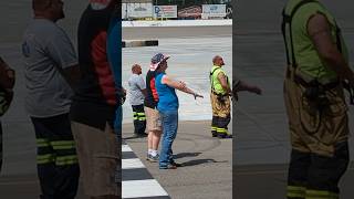 Owosso Speedway Love performing the National Anthem❤️ [upl. by Akinirt816]